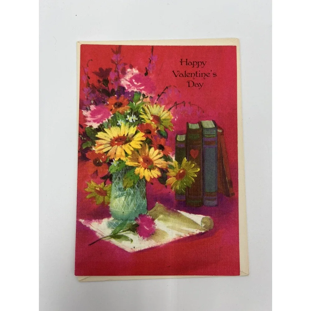 Lot Of 6 Vintage Valentines Greeting Cards Hallmark American Greetings More